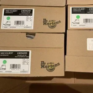 Dr.Martens 箱 Dr. Martens 1460C Pale Pink Toddler Side Zip Boots! Size 7C w/Box